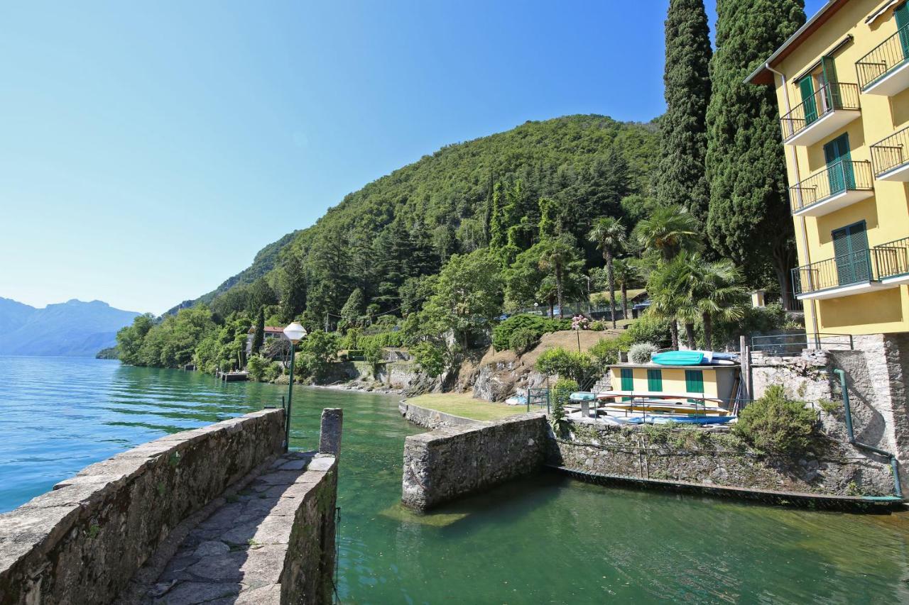 Apartment A Lago Private Beach And Parking Oliveto Lario Екстер'єр фото