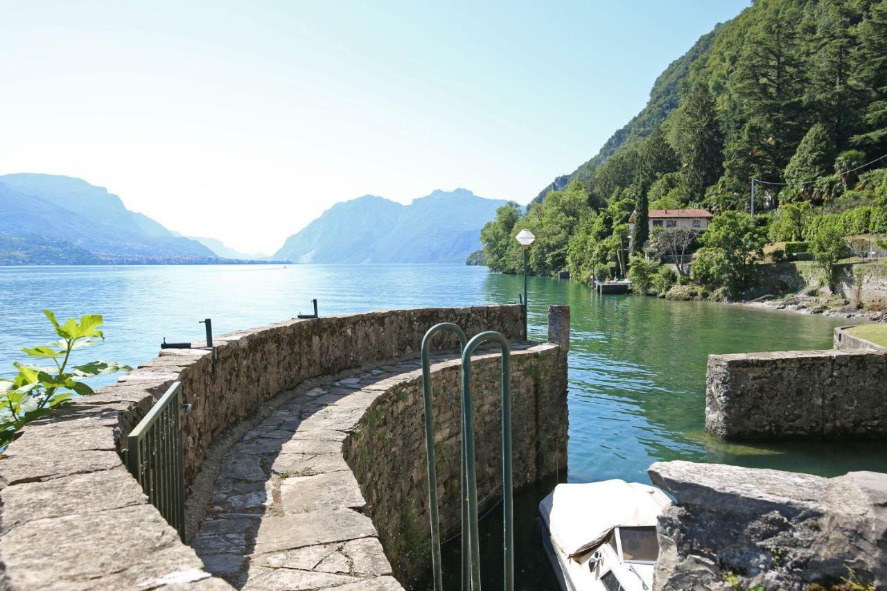 Apartment A Lago Private Beach And Parking Oliveto Lario Екстер'єр фото