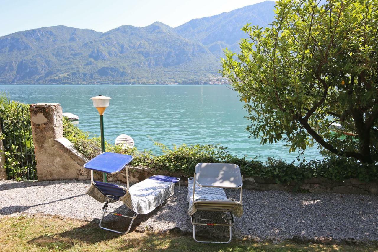 Apartment A Lago Private Beach And Parking Oliveto Lario Екстер'єр фото
