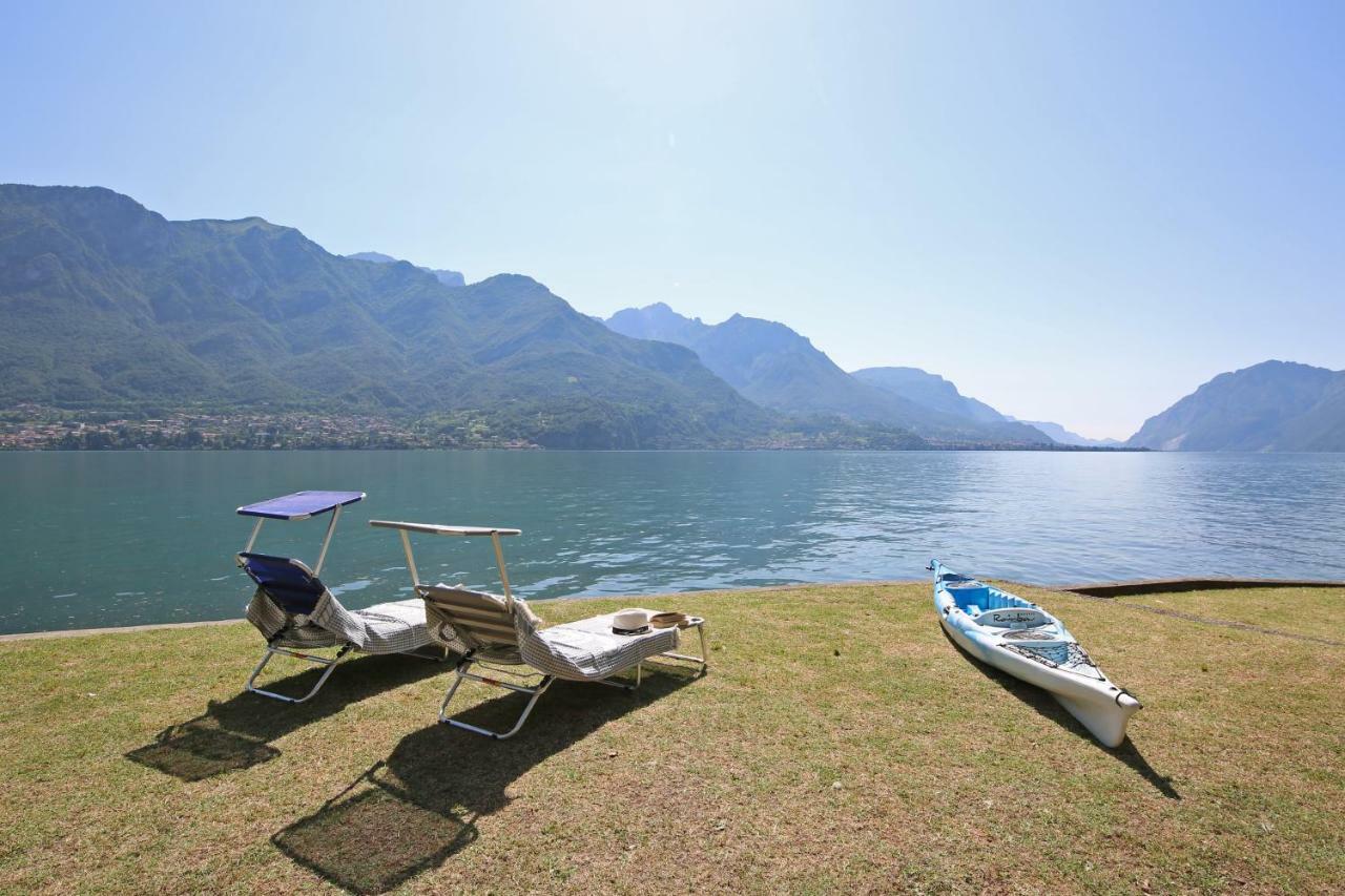 Apartment A Lago Private Beach And Parking Oliveto Lario Екстер'єр фото