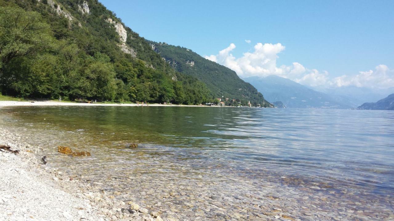 Apartment A Lago Private Beach And Parking Oliveto Lario Екстер'єр фото